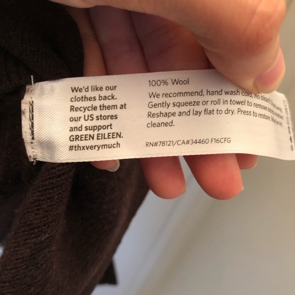 Eileen Fisher Wool Sweater (size small) - Picture 8 of 8